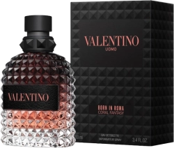 בושם לגבר 100 מ''ל Valentino Uomo Born In Roma Coral Fantasy או דה טואלט E.D.T