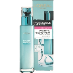  Hydra Genius ג'ל לחות לעור יבש ועדין Loreal Paris